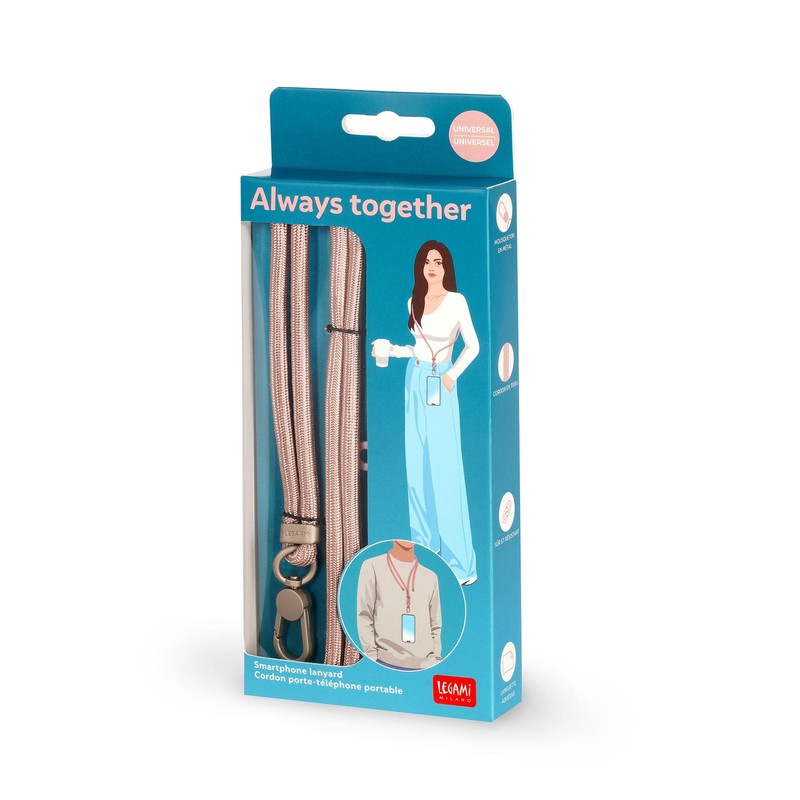 LEGAMI - Always Together, Smartohone Laynard Adjustable Neck Strap with