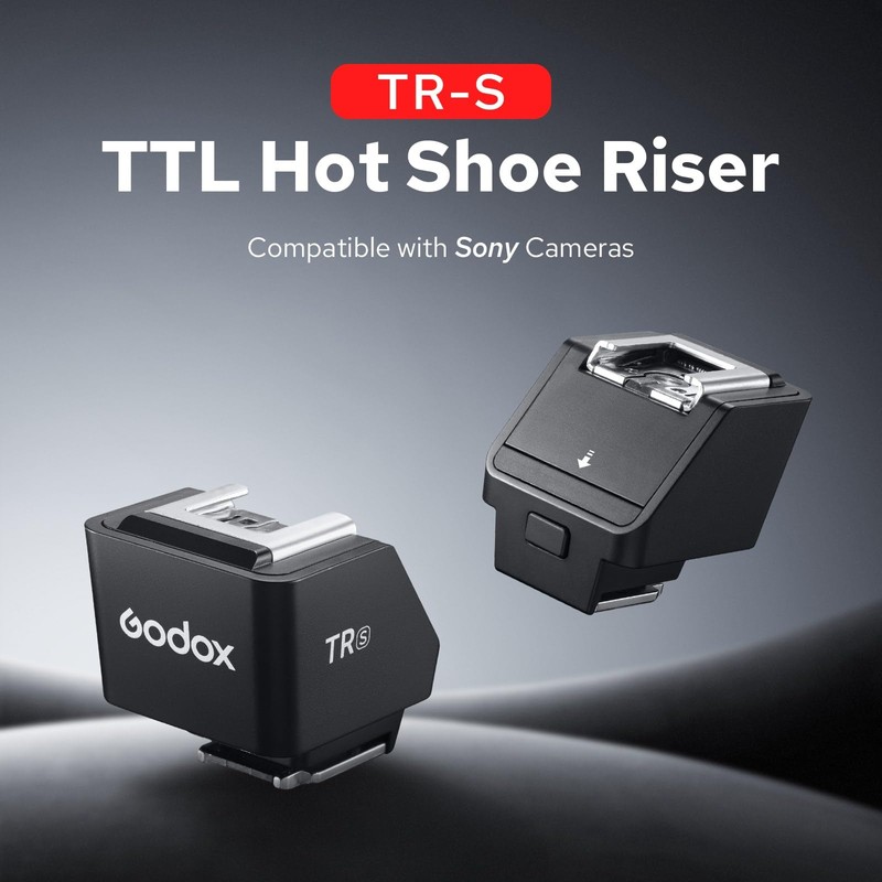 Godox TR-S TTL Hot Shoe Riser for Sony, with 6