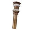 Pop Up Sink Drain Vintage Sink Vessel Drain Stopper Plant
