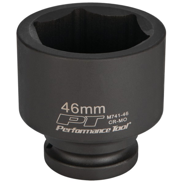 Performance Tool M741-46 3/4 In Drive 46 MM Impact Socket