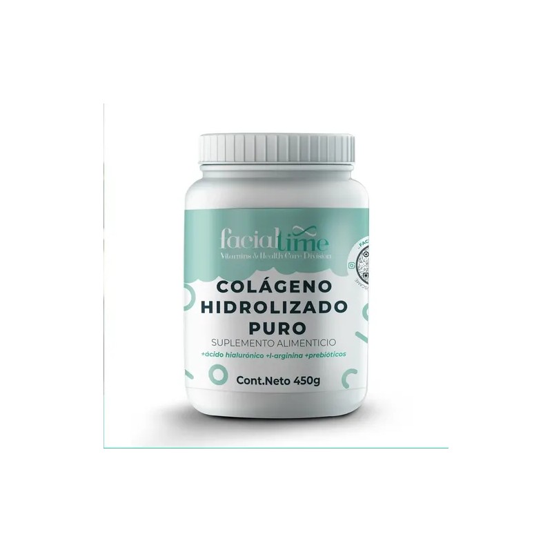 Kit 2 Colágeno Hidrolizado Ácido Hialurónico 450 Gr