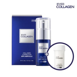 Evercollagen (에버콜라겐)뉴트리에버콜라겐 콜라겐 코렉터 GPH앰플 30ML2ea(본품+리필) (Evercollagen) Nutri Evercollagen Collagen Corrector GPH Ampoule 30ML 2ea (Original + Refill)