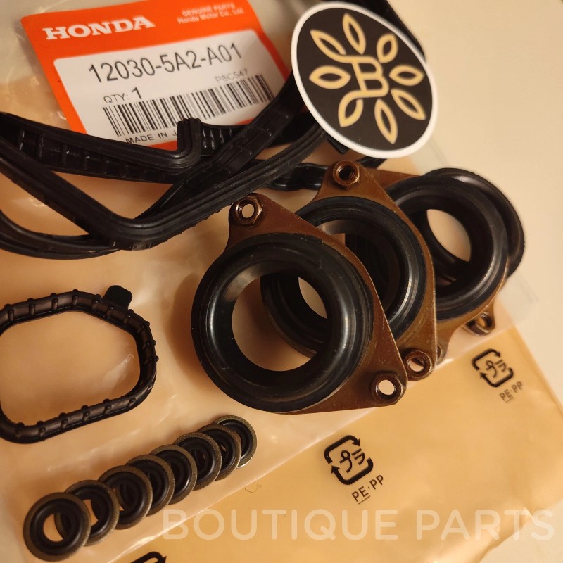 Honda Genuine OEM Valve Cover Gasket Kit FULL SEAL SET
