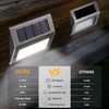 Luces solares impermeables Otdair TJD-1 – LED automático para jardín