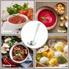 Small Ladle for Serving, 7.8 Inch 18/10 Stainless Steel Mini