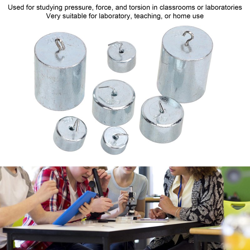 Pack of 7 Hook Weights, 10 g, 20 g, 50