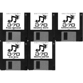 Greytsounds (Roland) D-70 Synth Patches - 5 Bank Set