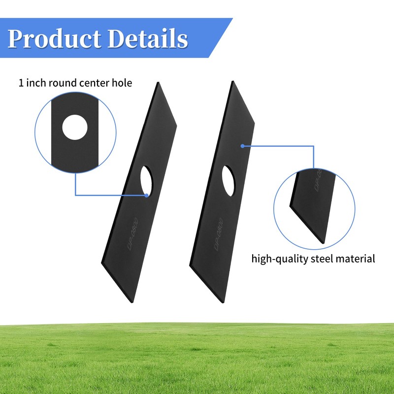 Bularie AEB0800 1" Center Hole Edger Blade Compatible with EGO