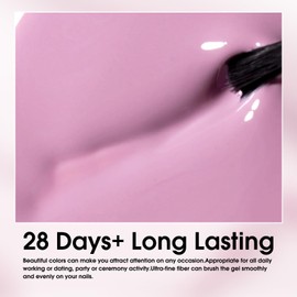 VENALISA Pink Gel Nail Polish 1 Pcs Nude Pink Color Gel Polish Soak Off UV Gel DIY at Home Manicure Salon Nail Art For Girls Women