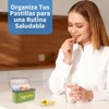 YL TRD Weekly Pill Organizer 1 Time a Day (4cubicle)