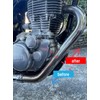 Nihon Maryo Kogyo 17600 Stainless Steel Clear Stainless Steel Muffler,