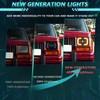 MONDEVIEW 5x7 LED Headlights 7x6 H6054 headlight led sealed beam