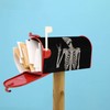 Mount Hour Rock and Roll Skeleton Skull Boho Hippie Mailbox