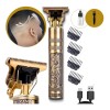 Recortadora Vintage Profissional T9 Negra Color Negro