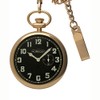 Aureole Pocket Watch Gold Case Size: φ4.4cm