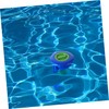 Totority Floating Chemical Dispenser with Thermometer Tabs Dispenser for Swimming