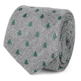 ALTR/EGO Holiday Tree Herringbone Tie