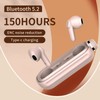 Loluka Bluetooth Headphone Rotate Twist Open True Wireless with Charging
