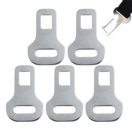 5PCS Car Seat Belt Restraints Connector Cat Pet Dog,Seat Belt Adapters,Metal Seat Belt Clip,Car Seat Belt Buckle for Cat Pet Dog,Belt Buckle Adapter for Pet Leash,Belt Buckle,Car Seat Safety Clip