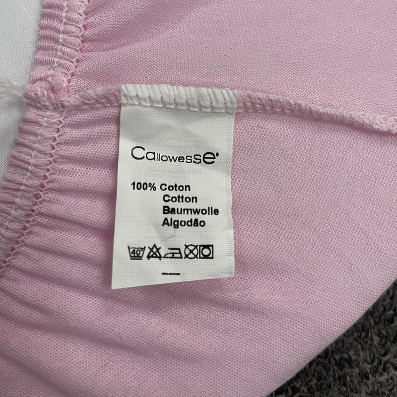 Callowesse Organic Cotton Fitted Side Sleeper Crib Sheets, Pack of