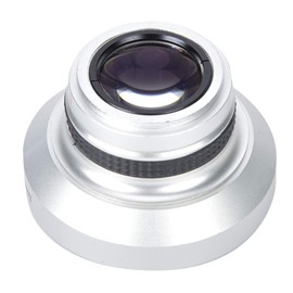 37Mm Fisheye Lens Camcorder,Camera Lens Silver Strong Applicability 37mm 0.25X Super Fisheye Additional Lens for 37mm Caliber Camera Lenses