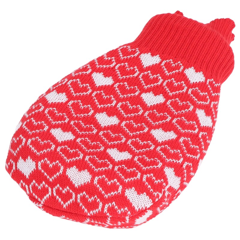 Hot Water Bottle Silicone Explosion Proof Hot Water Bag with