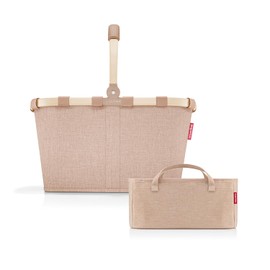 reisenthel Carry Bag Twist Coffee + Organiser Twist Coffee - Functional Bag Organiser: For Even More Order in Your reisenthel Shopping Basket