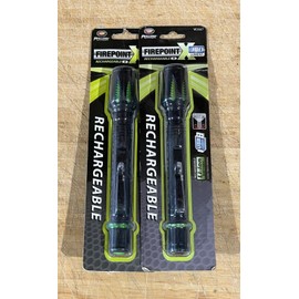 Firepoint X Performance Tool W2667 Adjustable DuoFocus LED Flashlight (2 Pack)