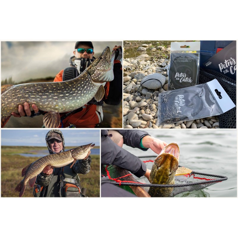 Petri's Catch Steel Leader 55 cm 8 kg
