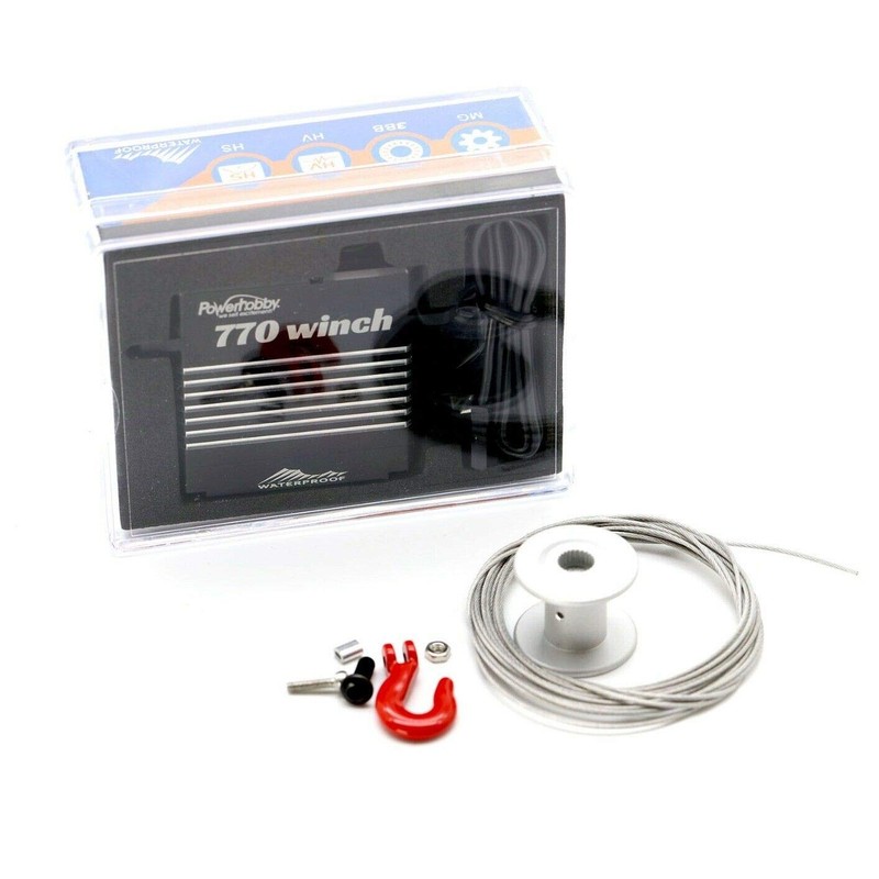 Powerhobby 770 Winch Waterproof Brushless Rock Crawler Servo