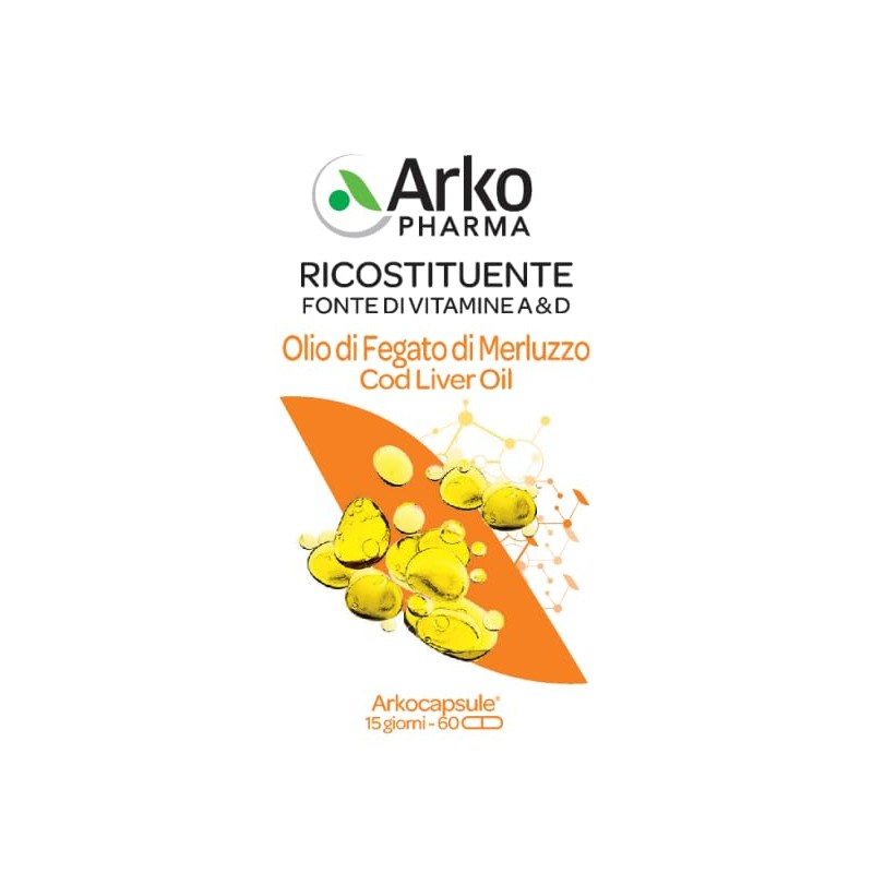 Arkofarm Olio di Fegato di Merluzzo - 32 g