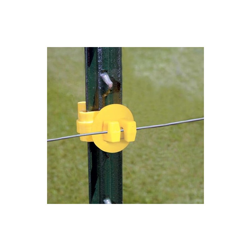 Zareba Standard Snug-fitting T-Post Insulator - ITY-Z - 25 Pack