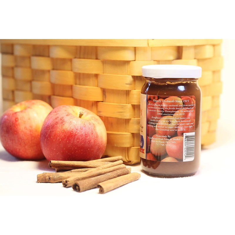 Kauffman Orchards Homemade Apple Butter Spread, Original, 8.5 Oz. (Case