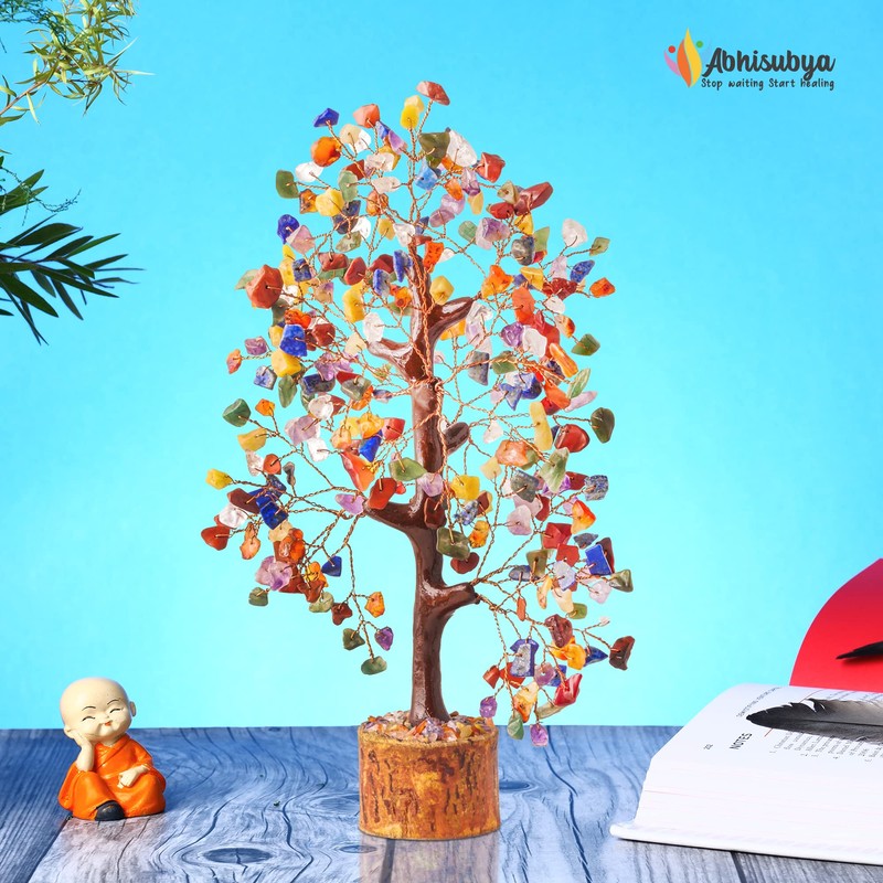 Mix Crystals Tree - Crystals and Gemstones - Chakra Tree