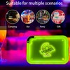 LED Glow Light Up Tray - 7 Colors Party Mode