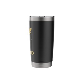 Bee Kind Mushroom Forest Nature Graphic Design Stainless Steel Insulated Tumbler