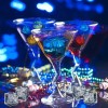 Nonley Light Up Ice Cubes, 24 Pack Multi Color Led