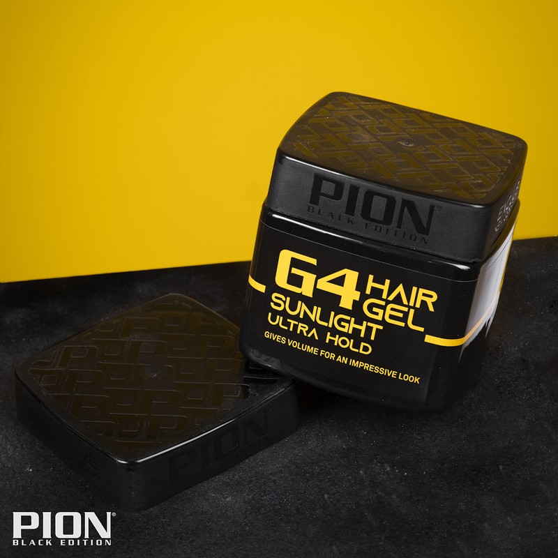 Pion Black Edition G4 Sunlight Hair Styling Gel 320 ml
