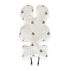 Soft Baby Stroller Seat Cushion Breathable Pure Cotton Infant Car