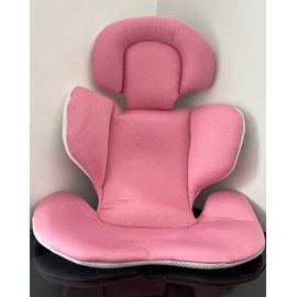 Baby Car Seat Insert Pram Liner Baby Stroller Seat Cushion Head and Body Support for Newborn Infant Car Seat Liner Soft Comfy Pram Insert Reversible for Buggy Pushchair High Chair