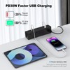 Desk Clamp Power Strip, 60W Fast Charging Station, VILONG Desktop