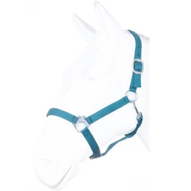 HKM by Reiterladen24 Basic Line Headcollar Petrol Thoroughbred