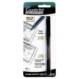 Smart Money Counterfeit Bill Detector Pen for Use w/U.S. Currency (30 Pack)