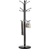 Kertnic Metal Coat Rack Stand with Natural Marble Base, Free