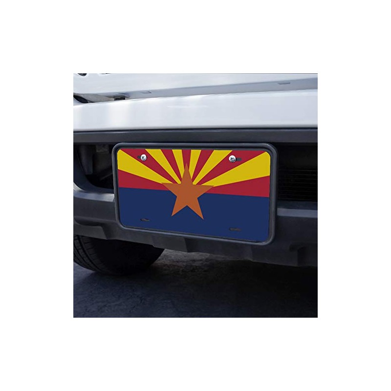 GRAPHICS & MORE Arizona State Flag Novelty Metal Vanity License