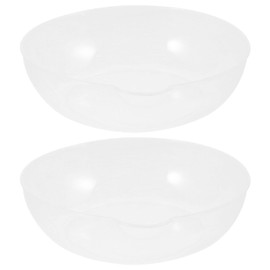 Lurrose 2pcs Weighing Pan Food Weighing Bowl Weigh Boats Digital Measuring Mini Food Scale Weighing Cup Digital Scale Pan Tray