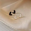 Women's Earrings, Hypoallergenic Earrings, S925 Silver, 18K Plated, Both Ears,