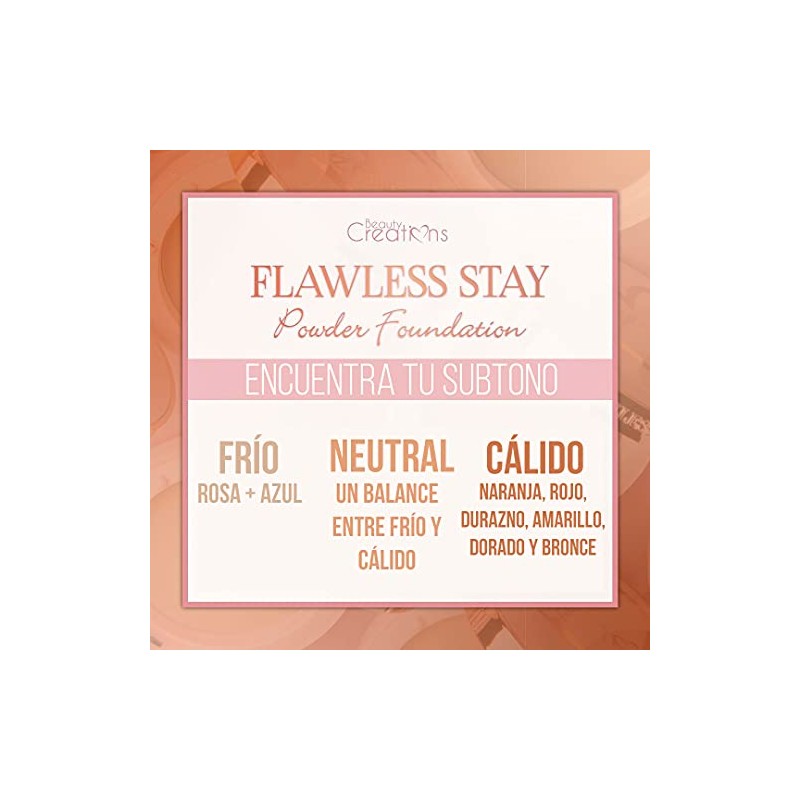 Beauty Creations Flawless Stay – Polvo Compacto (FSP10.0) Cobertura Media