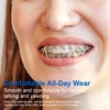 Keilend Orthodontic Rubber Bands, 500 Pcs Teeth Gap Bands with