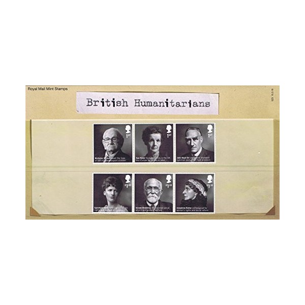 2016 British Humanitarians Presentation Pack PP496 (printed no. 523) -